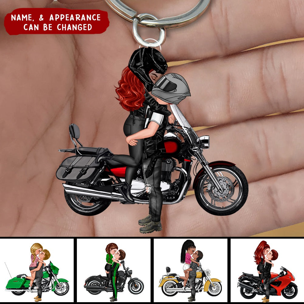 Handmade Biker Trucker Motorcycle Cool Feather Key Ring Keychain Fob L –  iChainWallets