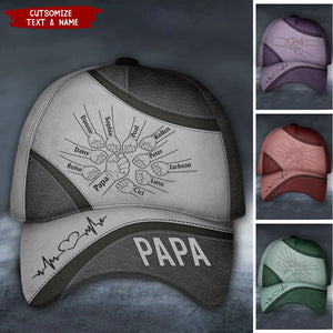 Hand Punch, Best Friends For Life - Personalized Classic Cap