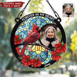 I'm Always With You Memorial - Personalized Window Hanging Suncatcher Ornament