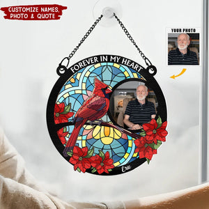 I'm Always With You Memorial - Personalized Window Hanging Suncatcher Ornament