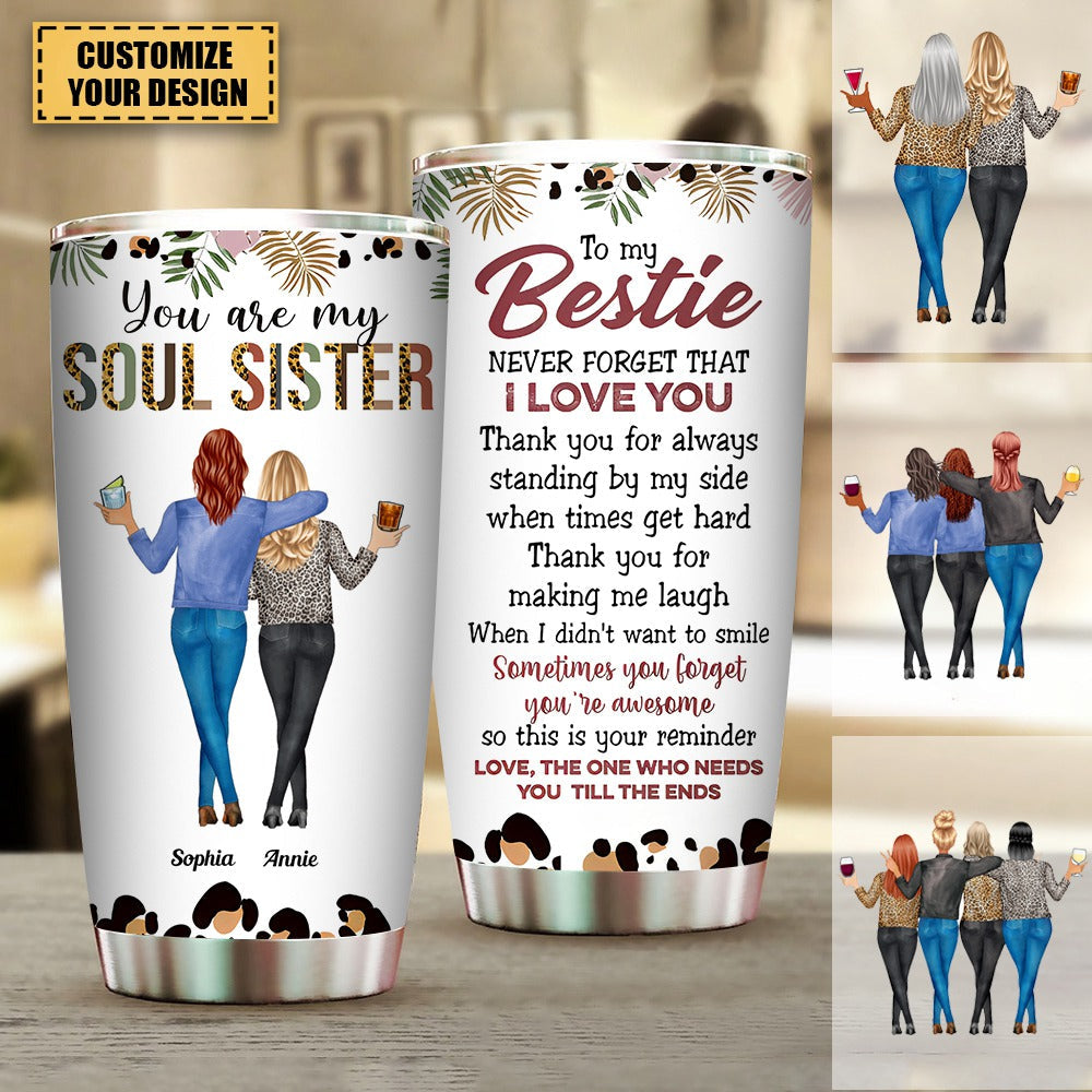 Personalized Gifts for Sisters - My Sister, My Friend Design