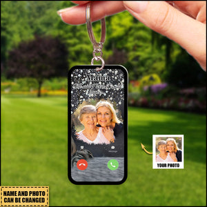 Personalized Memorial The Call I Wish I Could Make Keychain