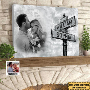 Custom Photo I Need You Because I Love You - Couple Personalized Custom Horizontal Poster