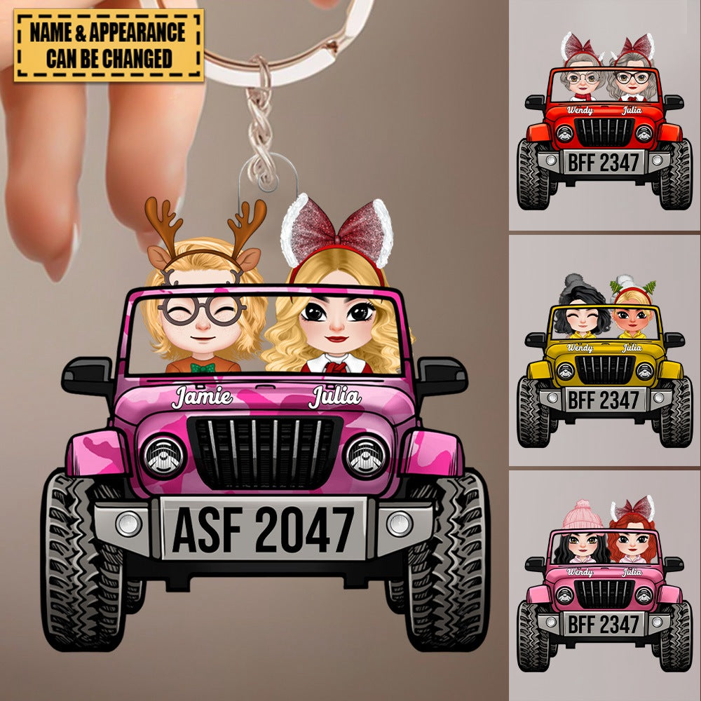 Off-road Car Keychain , Gift For Couples, Husband, Wife, Friends