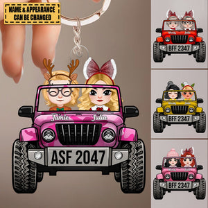 Off-road Car Keychain , Gift For Couples, Husband, Wife, Friends