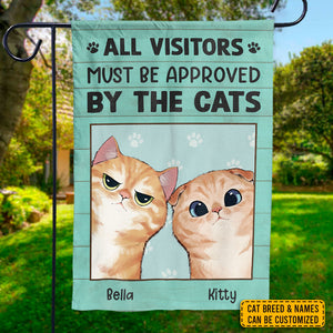 The Cats In Your Area - Cat Personalized Custom Flag - Gift For Pet Lovers, Pet Owners