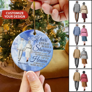 I'd Bring You Home Again - Personalized Ceramic Ornament - Memorial, Heartwarming Gift For Family Members, Dad, Mom, Life Partner, Memorial Gift