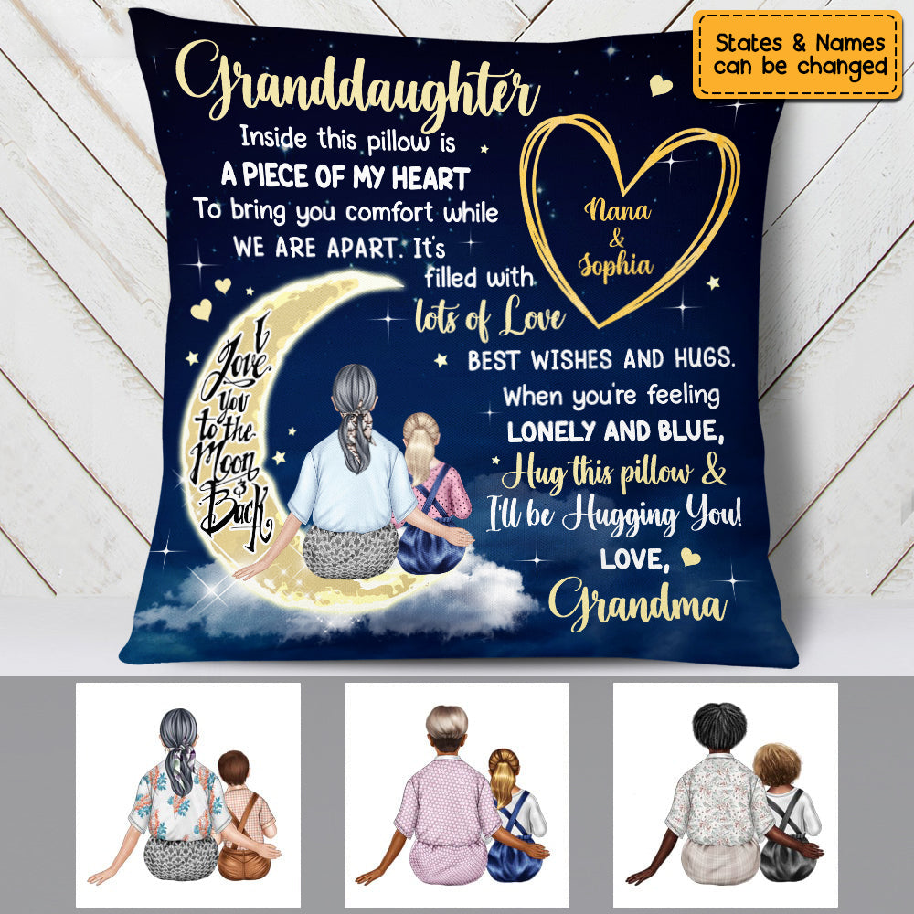 Granddaughter Hug This Pillow - youkoll