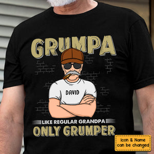 Gift For Grumpa Grumper Shirt