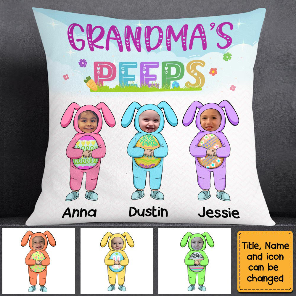 Easter Gift for Grandma Pillow