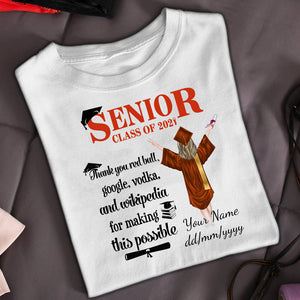 Thank You 2023 Graduation Personalized Shirt