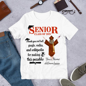 Thank You 2023 Graduation Personalized Shirt