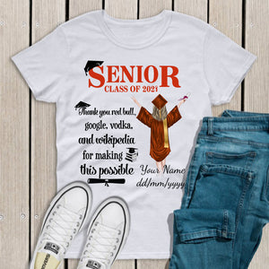 Thank You 2023 Graduation Personalized Shirt