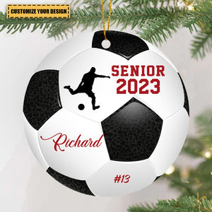 Personalized Custom Soccer Ornament