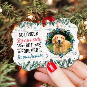 Forever In My Heart - Personalized Acrylic Ornament - Christmas, Memorial Gift For Pet Loss Owners, Cat Lover, Dog Lover