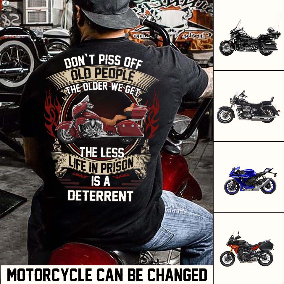 Motorcycle Personalized Shirt, Personalized Gift for Motorcycle Lovers