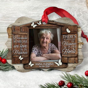 Someone We Love Is In Heaven - Personalized Acrylic Ornament - Memorial Gift For Family, Remembrance, Grief Gift, Sympathy Gift