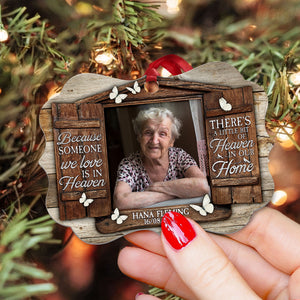 Someone We Love Is In Heaven - Personalized Acrylic Ornament - Memorial Gift For Family, Remembrance, Grief Gift, Sympathy Gift