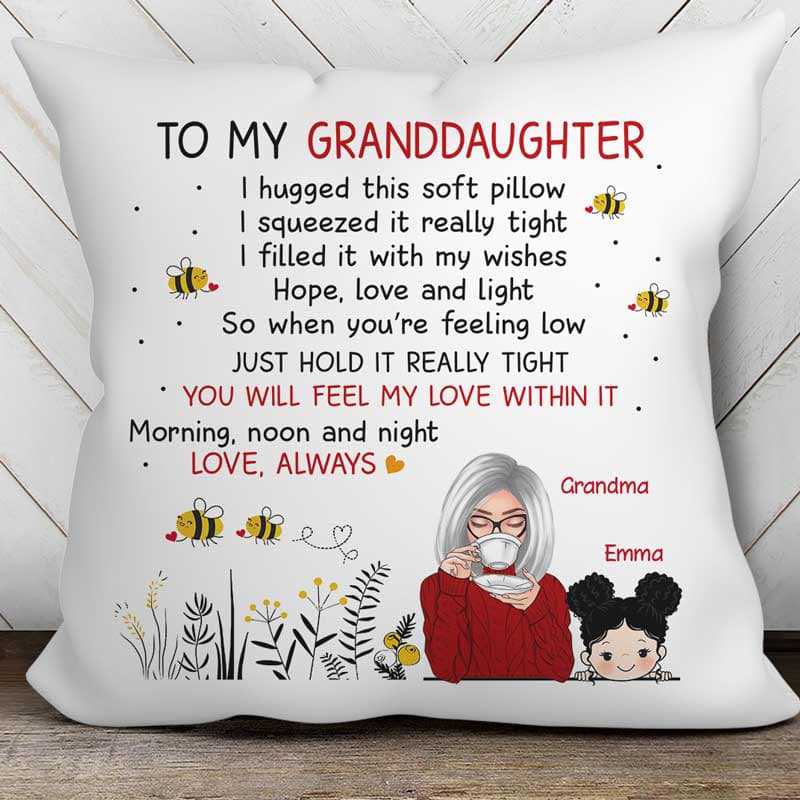 To my 2024 granddaughter pillowcase