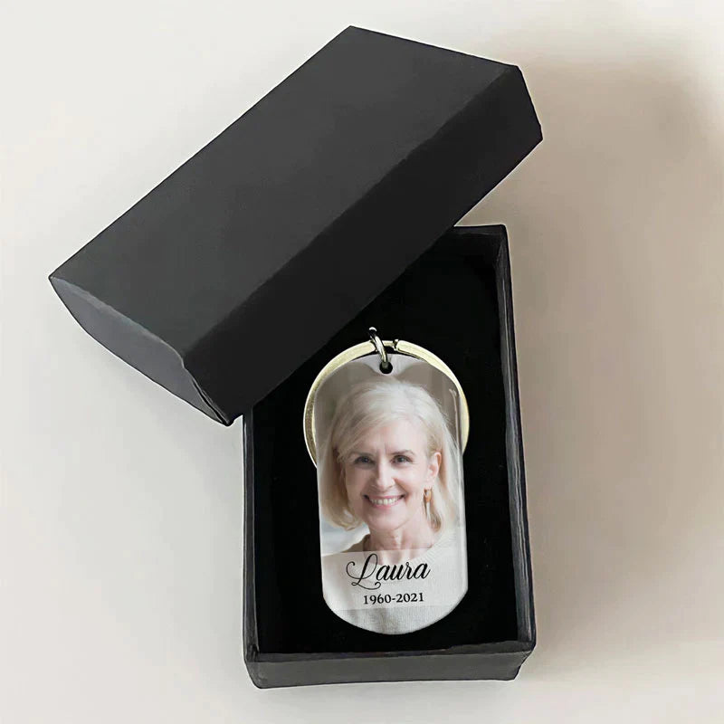 Photo Keychain, Personalized Photo Gifts, Custom Gift For