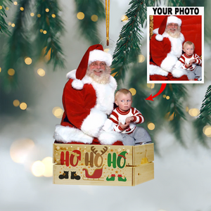 Personalized Photo Mica Ornament - Customized Your Photo Ornament